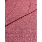 Abraham Moon Fabric 100% Pure Wool Pink Herringbone Ref 2305/400